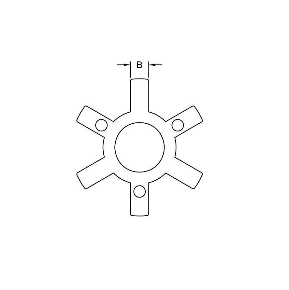 Flexible Coupling: Buna-N