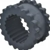 Flexible Coupling: One Piece Solid Sleeve, EPDM, 1/2" Pipe, 1.5600" OAL