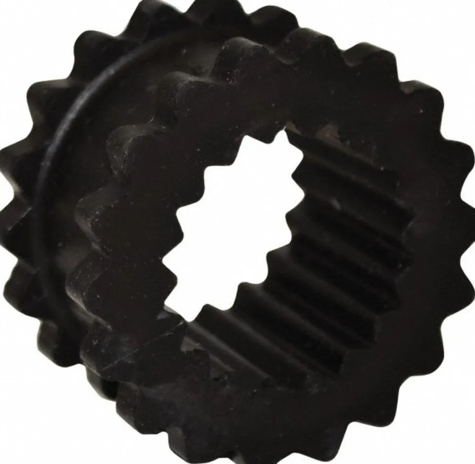 Flexible Coupling: One Piece Solid Sleeve, EPDM, 2-1/2" OAL