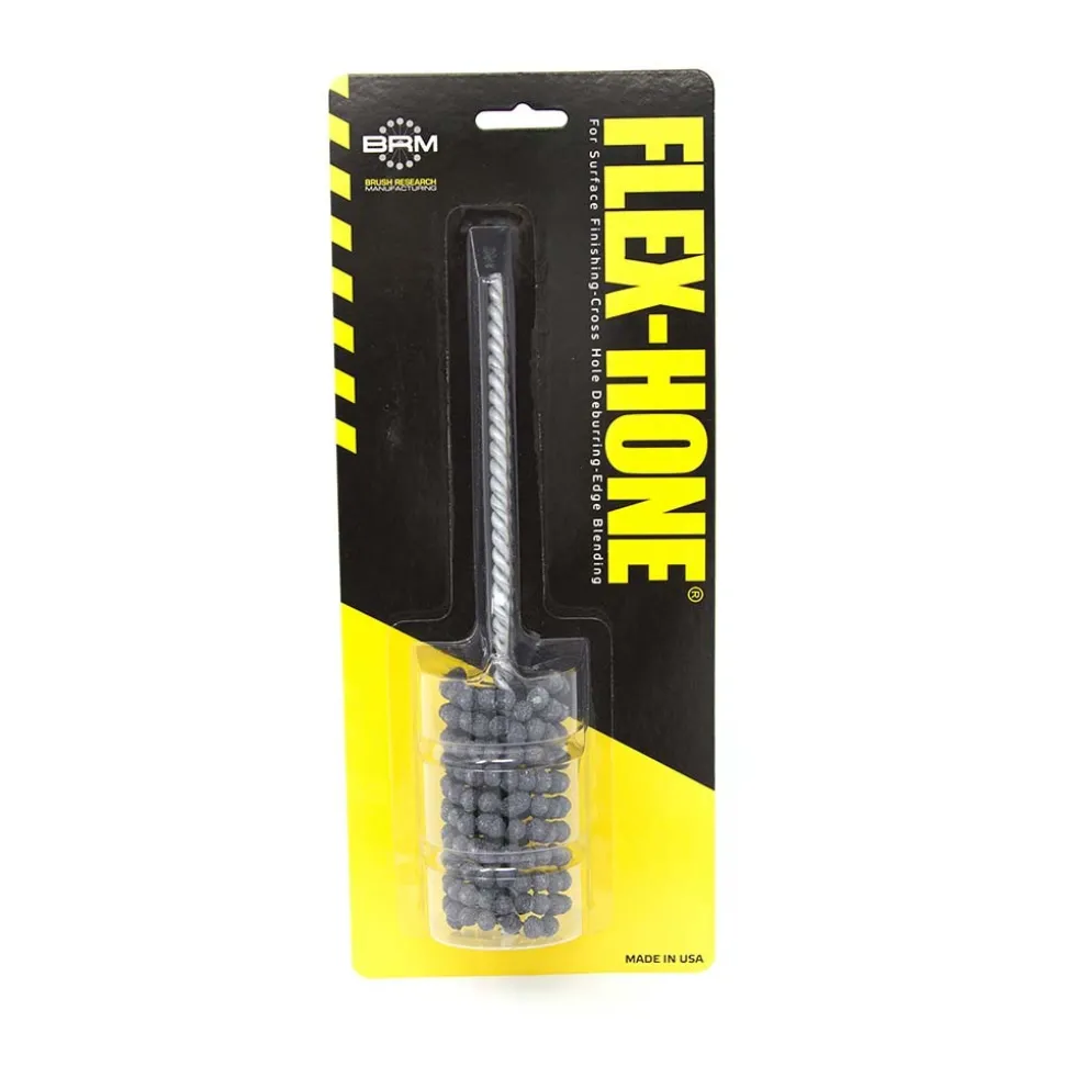Flexible Cylinder Hone: 1-1/2" Max Bore Dia, 120 Grit, Silicon Carbide