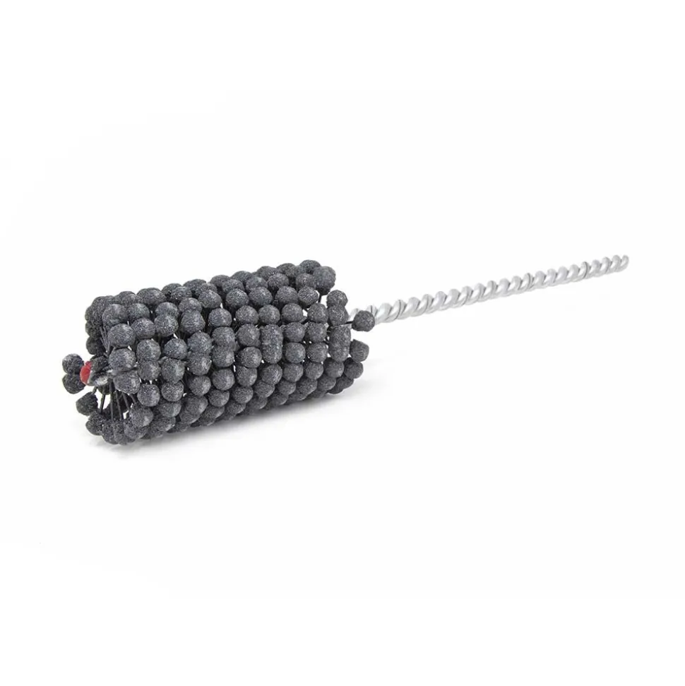 Flexible Cylinder Hone: 1-1/2" Max Bore Dia, 180 Grit, Silicon Carbide