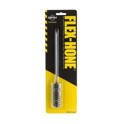 Flexible Cylinder Hone: 5/8" Max Bore Dia, 240 Grit, Silicon Carbide