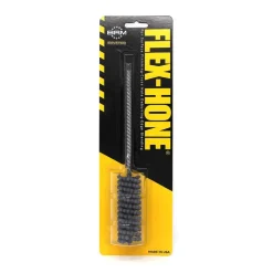 Flexible Cylinder Hone: 1" Max Bore Dia, 320 Grit, Silicon Carbide