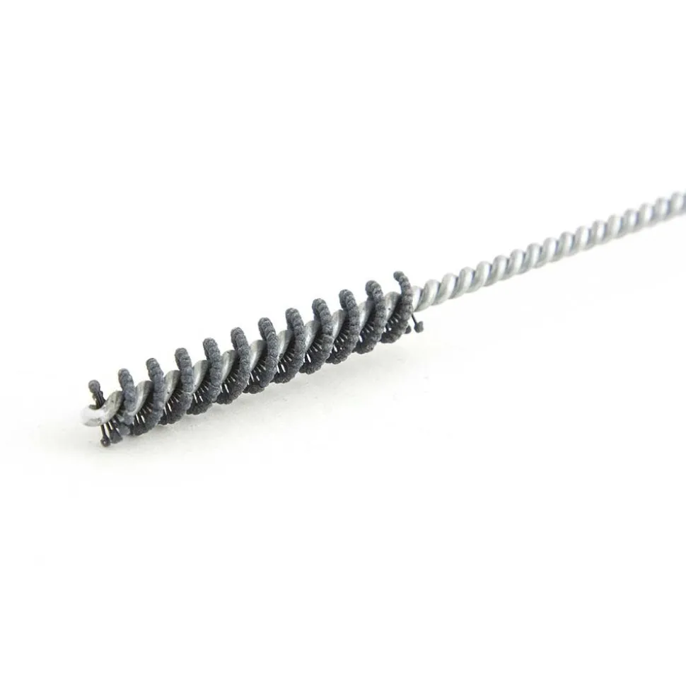 Flexible Cylinder Hone: 1/4" Max Bore Dia, 320 Grit, Silicon Carbide