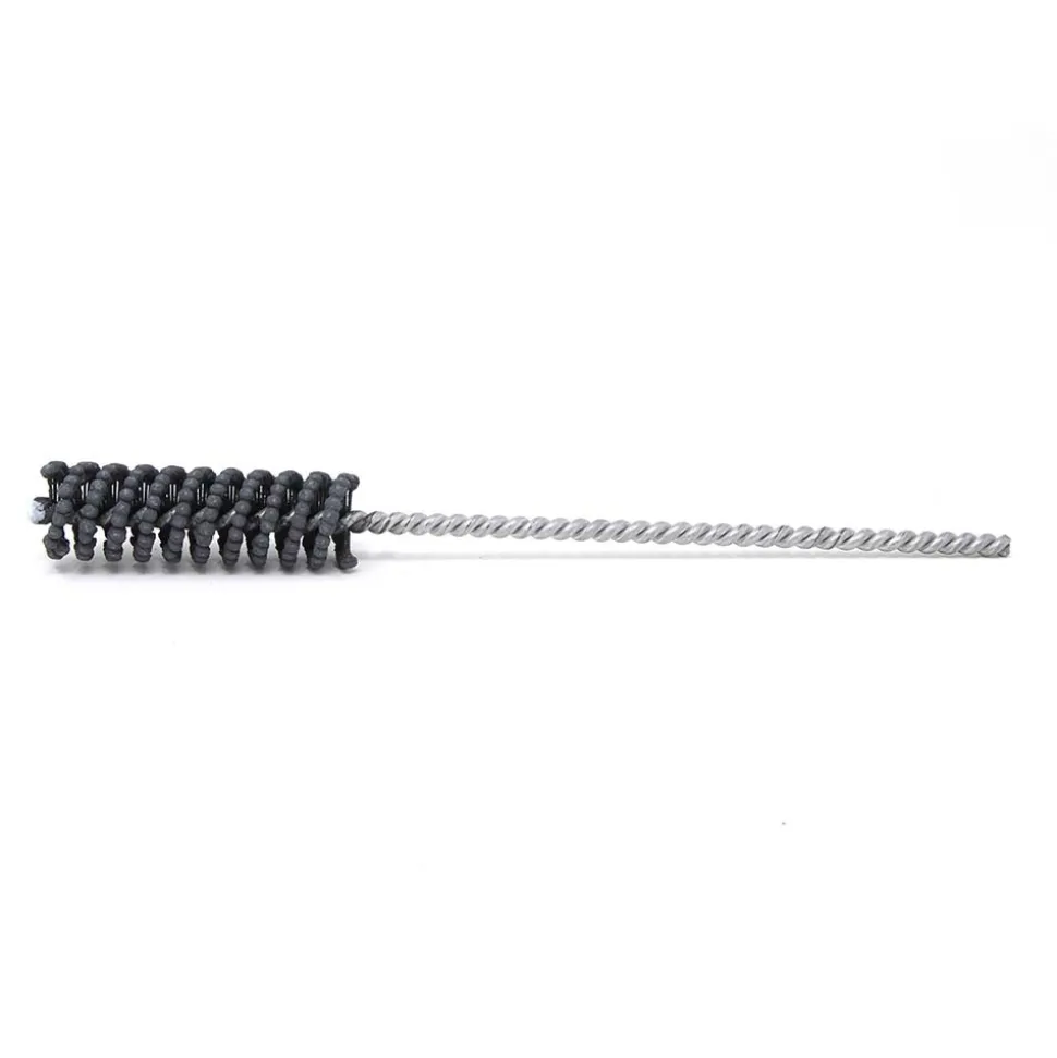 Flexible Cylinder Hone: 3/4" Max Bore Dia, 320 Grit, Silicon Carbide