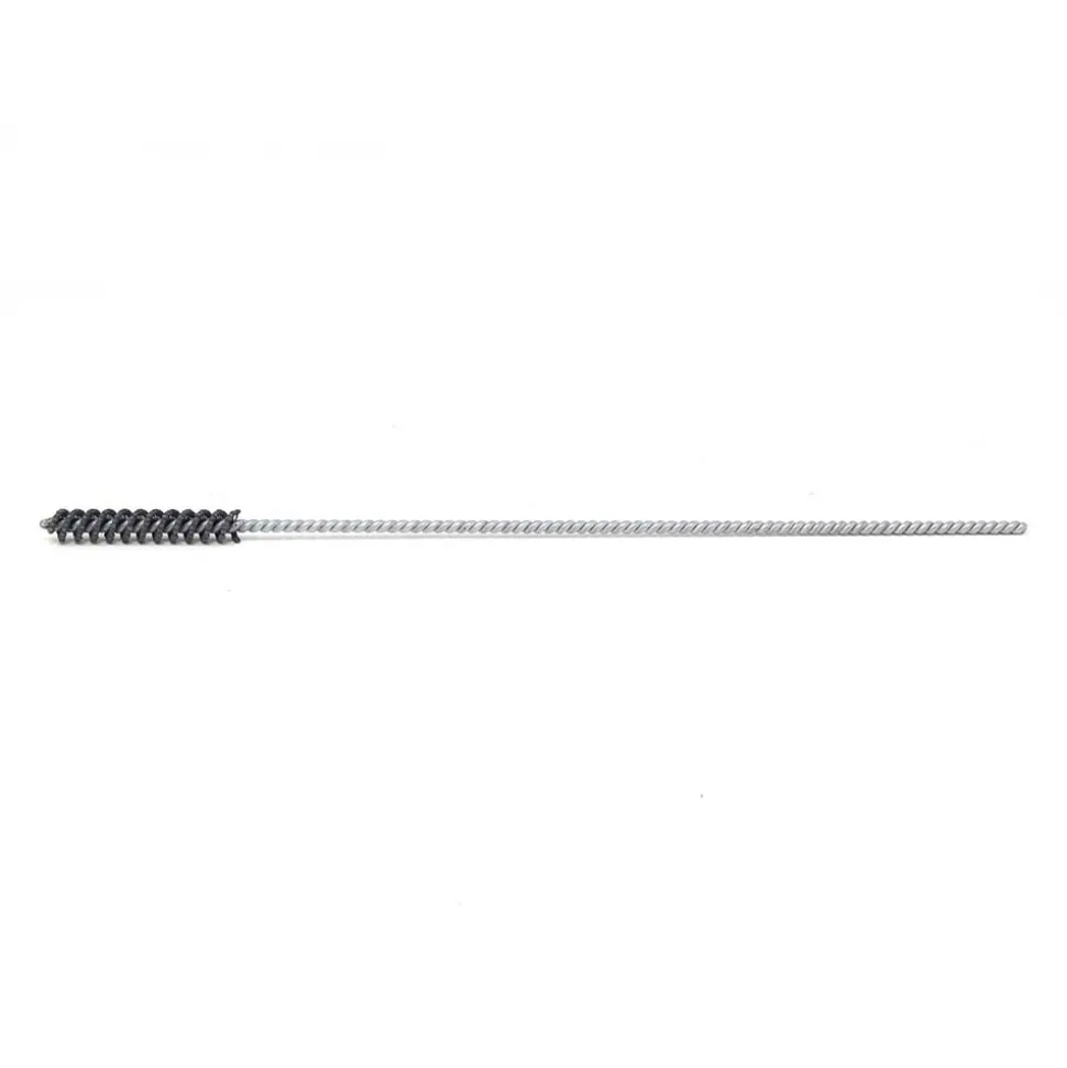 Flexible Cylinder Hone: 1/4" Max Bore Dia, 240 Grit, Silicon Carbide