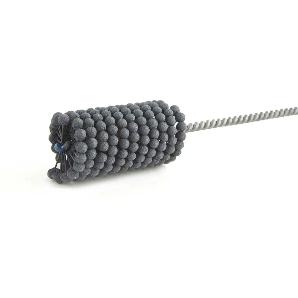 Flexible Cylinder Hone: 1-1/4" Max Bore Dia, 240 Grit, Silicon Carbide