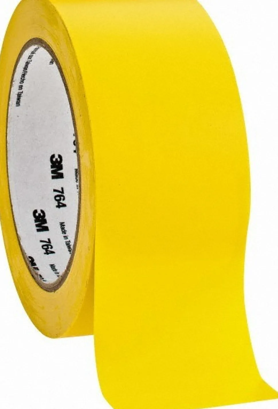 Floor & Aisle Marking Tape: 2" Wide, 108' Long, 5 mil Thick, Vinyl