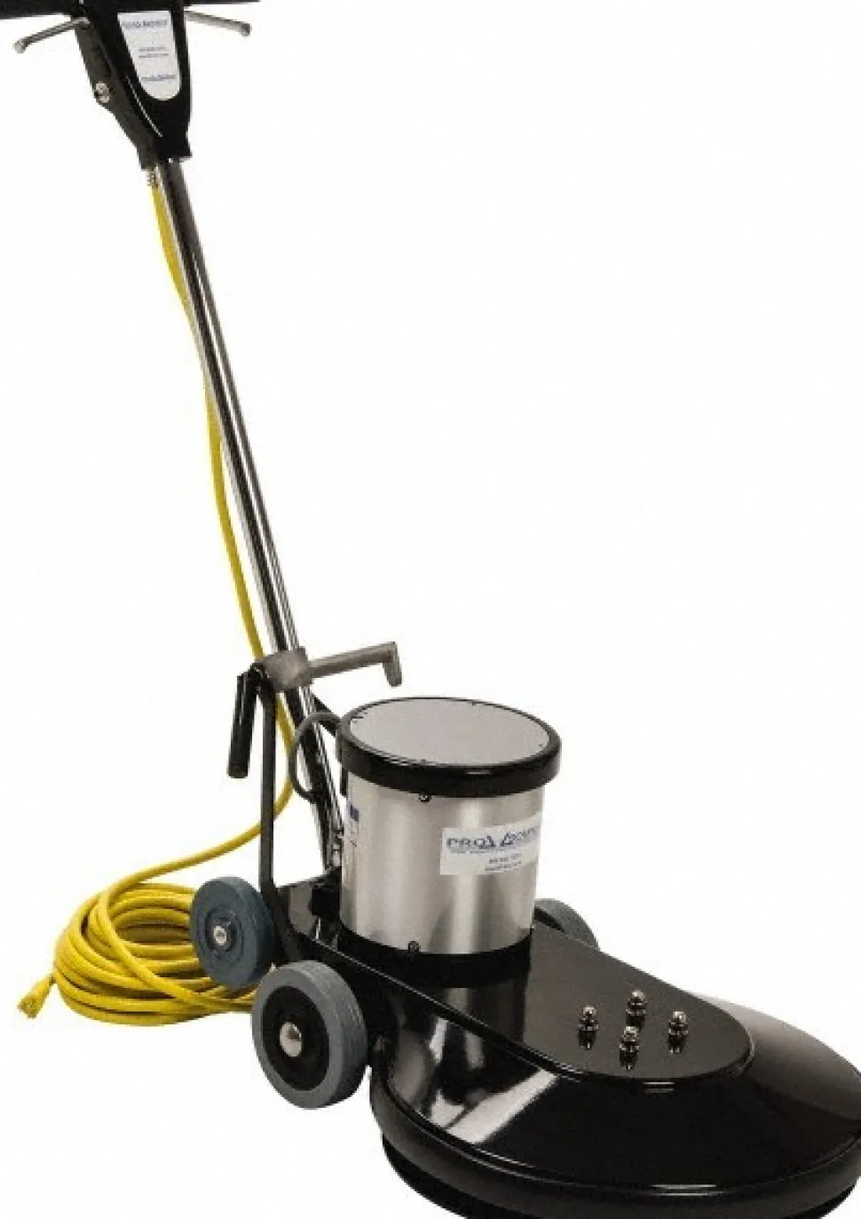 Floor Burnisher: Electric, 20" Cleaning Width, 1.5 hp, 1,500 RPM