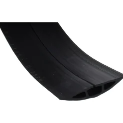 Floor Cable Cover: Polyvinylchloride, 1 Channel, 0.31" Max Cable Dia