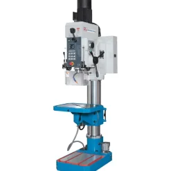 Floor Drill Press: 3 hp, Geared Head Drive, 230 V, 3 Phase