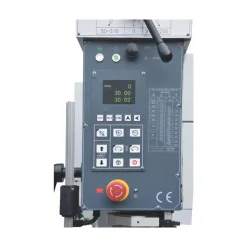 Floor Drill Press: 3 hp, Geared Head Drive, 230 V, 3 Phase