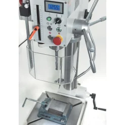 Floor Drill Press: 2 hp, Step Pulley Drive, 230 V, 3 Phase