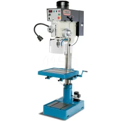 Floor Drill Press: 2 hp, 220 V, 1 Phase