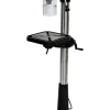 Floor Drill Press: 15" Swing, 3/4 hp, Belt Drive, 115 V, 1 Phase