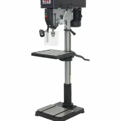 Floor Drill Press: 22" Swing, 1-1/2 hp, Belt Drive, 115 & 230 V, 1 Phase