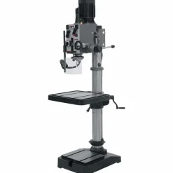 Floor Drill Press: 20" Swing, 2 hp, Geared Head Drive, 230 V, 3 Phase