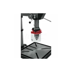 Floor Drill Press: 20" Swing, 1.5 hp, Step Pulley Drive, 115 & 230 V, 1 Phase