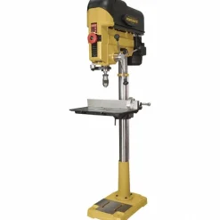 Floor Drill Press: 18" Swing, 1 hp, Variable Speed Pulley Drive, 115 & 230 V, 1 Phase