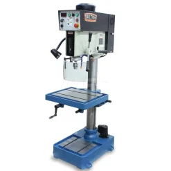 Floor Drill Press: 20" Swing, 2 hp, 110 V, 1 Phase