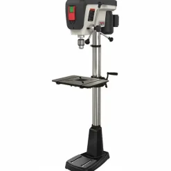 Floor Drill Press: 15" Swing, 3/4 hp, 115 V, 1 Phase