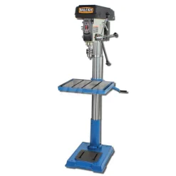 Floor Drill Press: 20" Swing, 2 hp, 110 V, 1 Phase