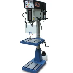 Floor Drill Press: 20" Swing, 2 hp, 220 V, 1 Phase