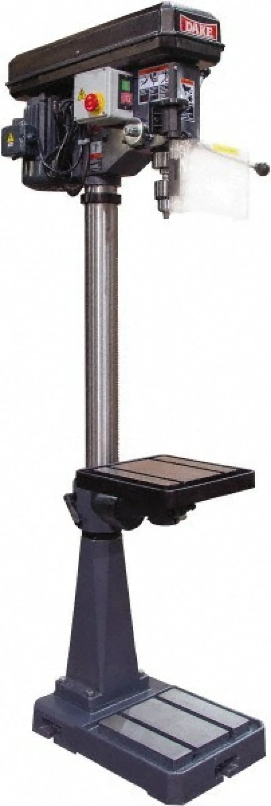 Floor Drill Press: 18" Swing, 2 hp, 110 V, 1 Phase