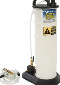 Fluid Transfer Equipment: 2.3 gal Tank