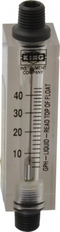 1/4" FNPT Port Block Style, Inline Flowmeter