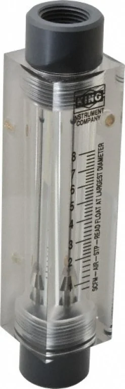 1/2" FNPT Port Block Style, Inline Flowmeter