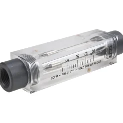 1/2" FNPT Port Block Style, Inline Flowmeter