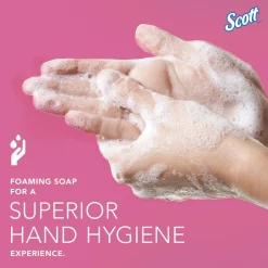 Foam Hand Soap with Moisturizers, 1.2 L Pink, Floral Scent
