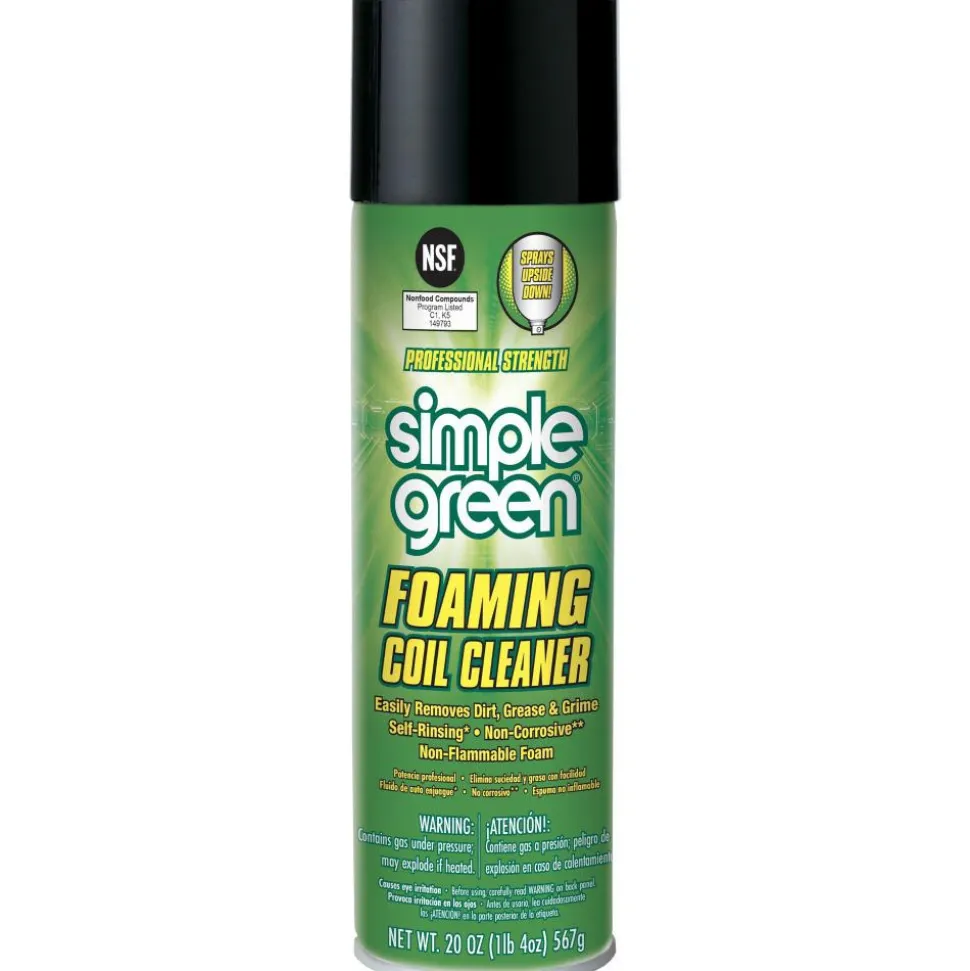 Foaming Coil Cleaner, 20 oz Aerosol