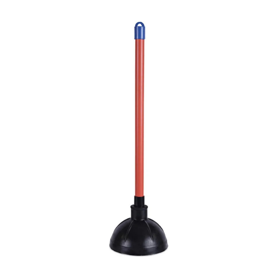 Force Cups & Plungers: Cup Diameter: 5-5/8; Handle Length: 18 in, 18