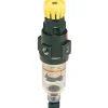 FRL Combination Unit: 1/4 NPT, Miniature, 1 Pc Filter/Regulator
