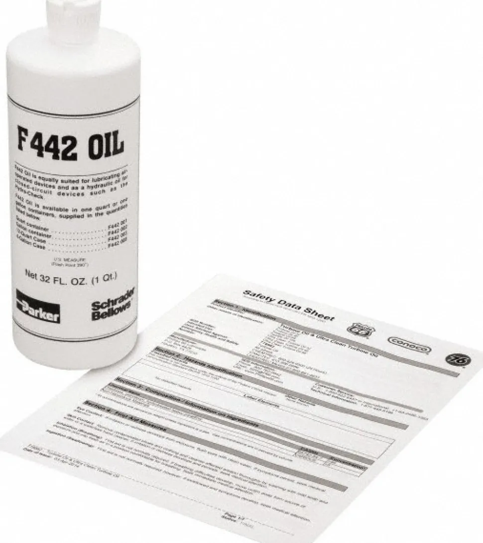 FRL Lubricator Oil: Use with Lubricator