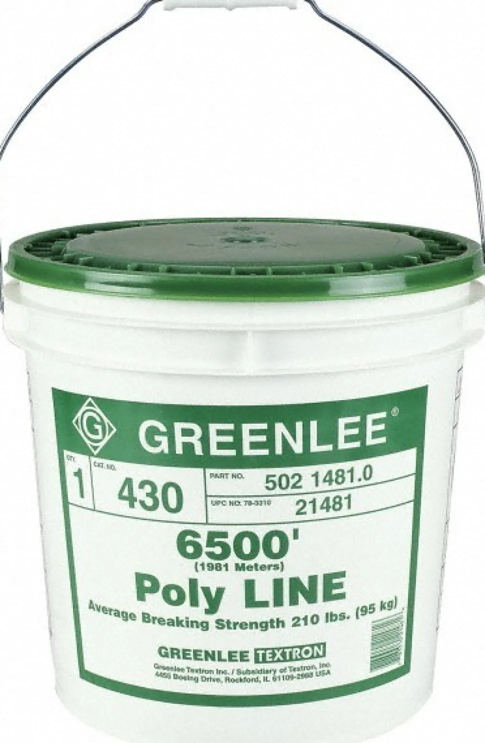 6,500 Ft. Long, Polyline Rope