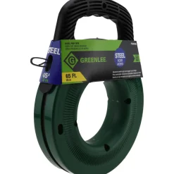 65 Ft. Long x 1/8 Inch Wide, 0.045 Inch Thick, Steel Fish Tape