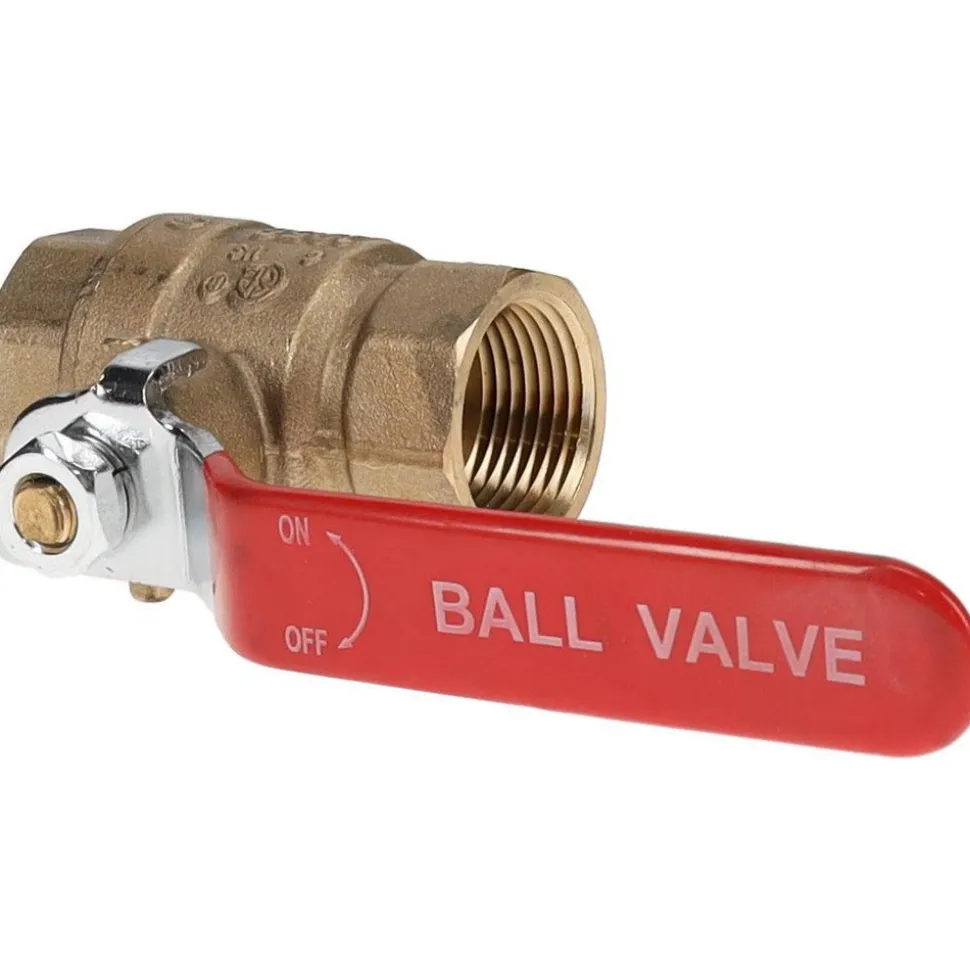 Full Port Manual Ball Valve: 3/4" Pipe, Full Port