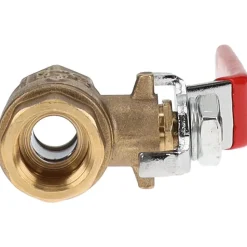 Full Port Manual Ball Valve: 3/8" Pipe, Full Port
