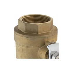 Full Port Manual Ball Valve: 1-1/2" Pipe