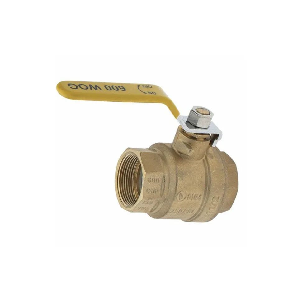 Full Port Manual Ball Valve: 1-1/2" Pipe