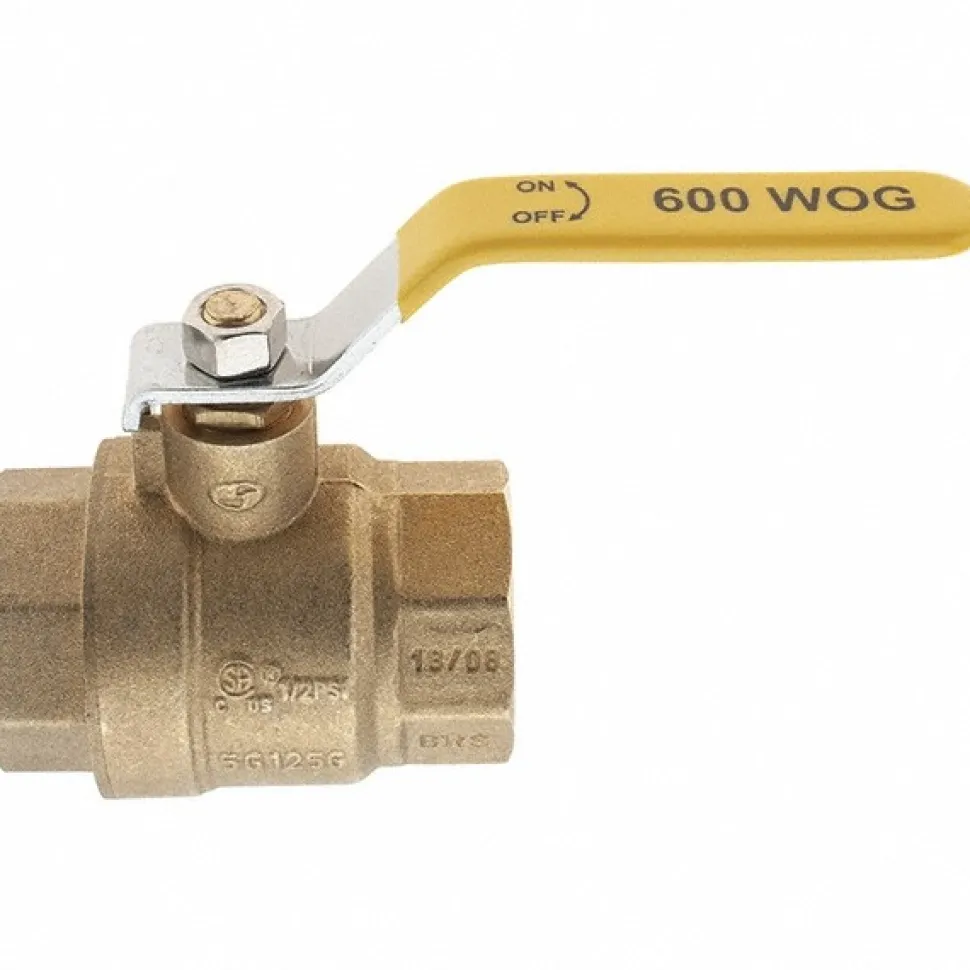 Full Port Manual Ball Valve: 1-1/4" Pipe
