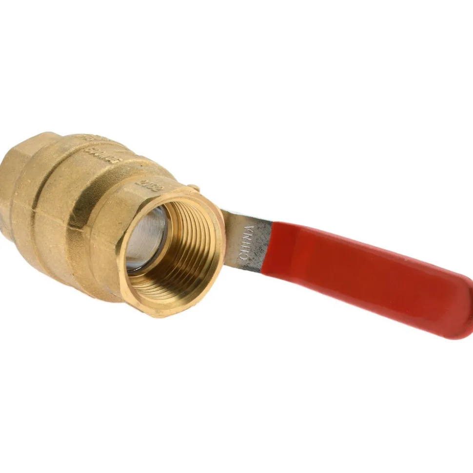 Full Port Manual Ball Valve: 1" Pipe, Full Port