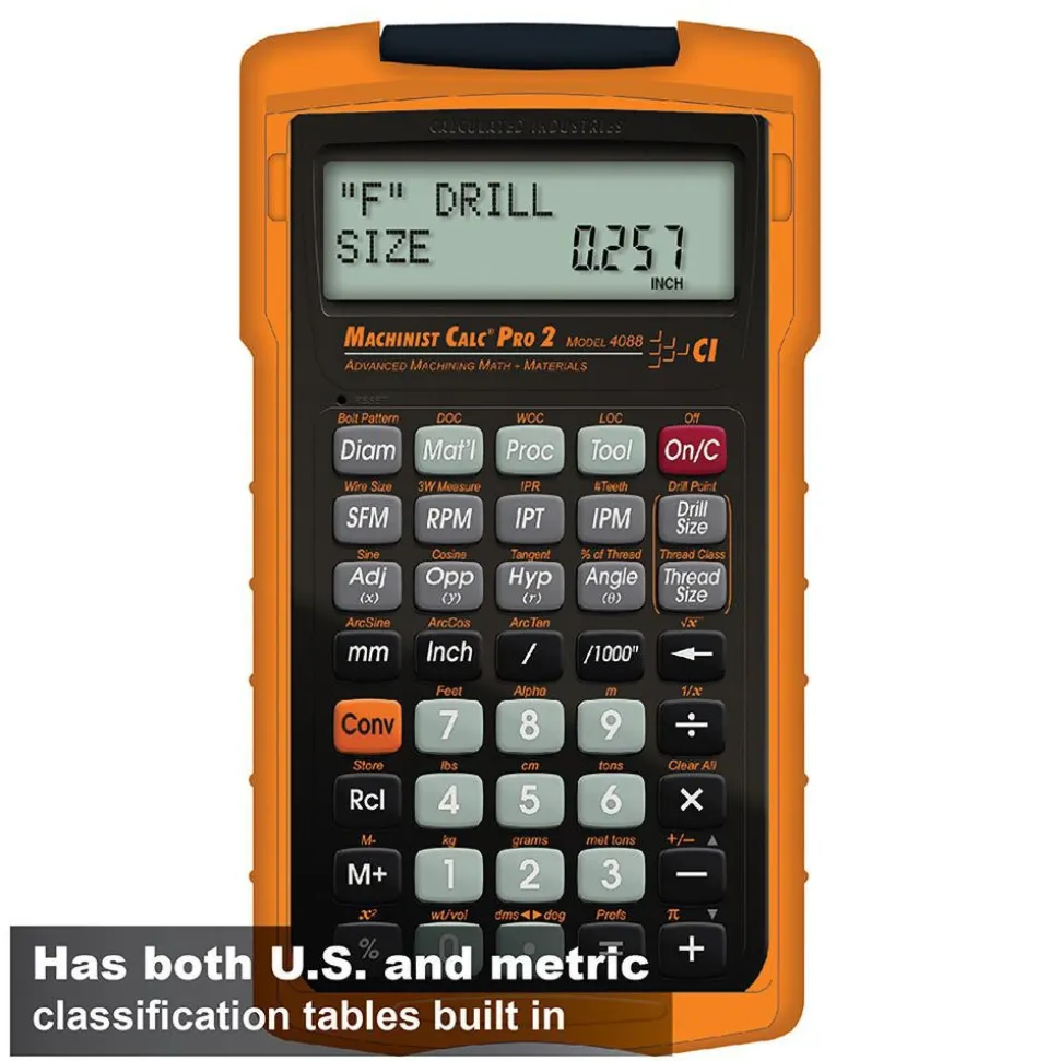 57 Function Machinist Industrial Calculator