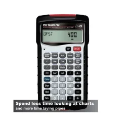 58 Function Pipe Trades Industrial Calculator