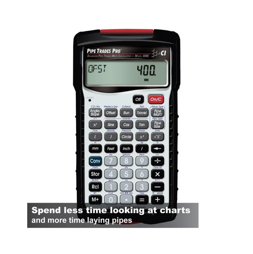 58 Function Pipe Trades Industrial Calculator