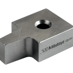 Gage Block Accessories: Type: Plain Jaw; Material: Steel; For Use With: Square Gage Blocks
