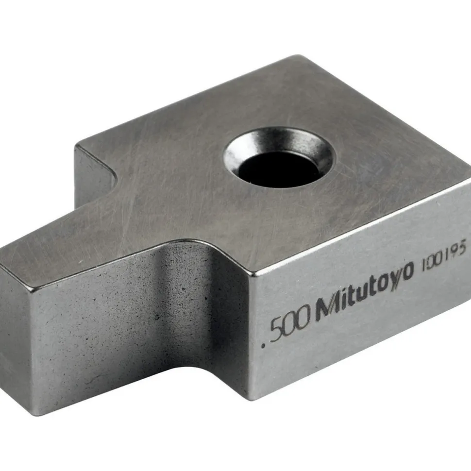 Gage Block Accessories: Type: Plain Jaw; Material: Steel; For Use With: Square Gage Blocks